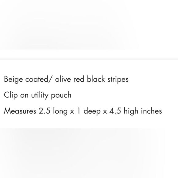 Haute Shore Mini Roma Earpod Pouch - Picture 4 of 11